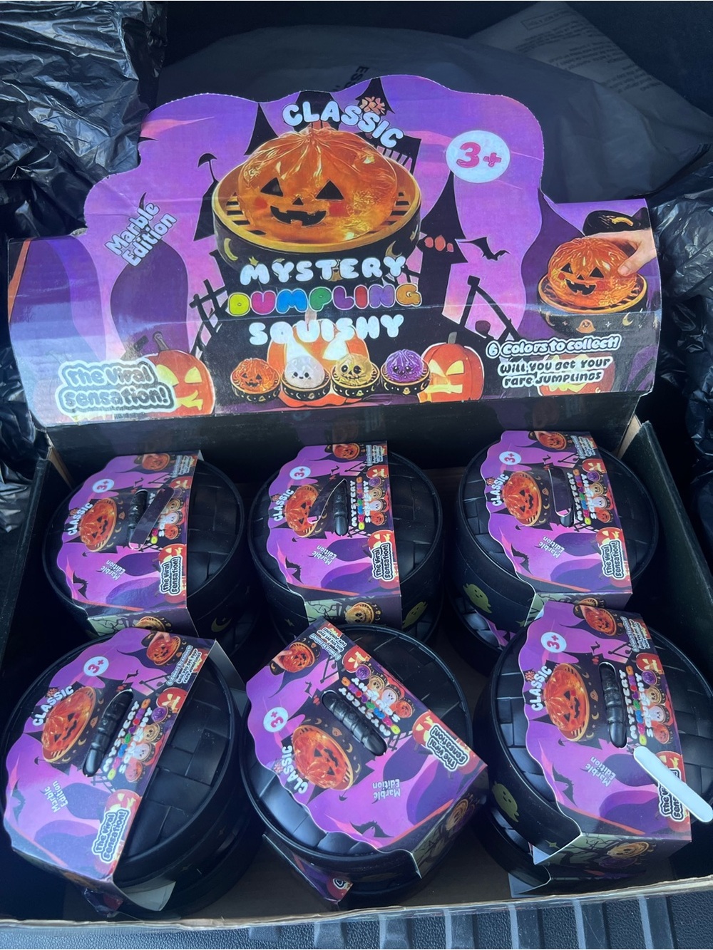 Halloween Classic Mystery Dumpling Squishy - one mystery dumpling